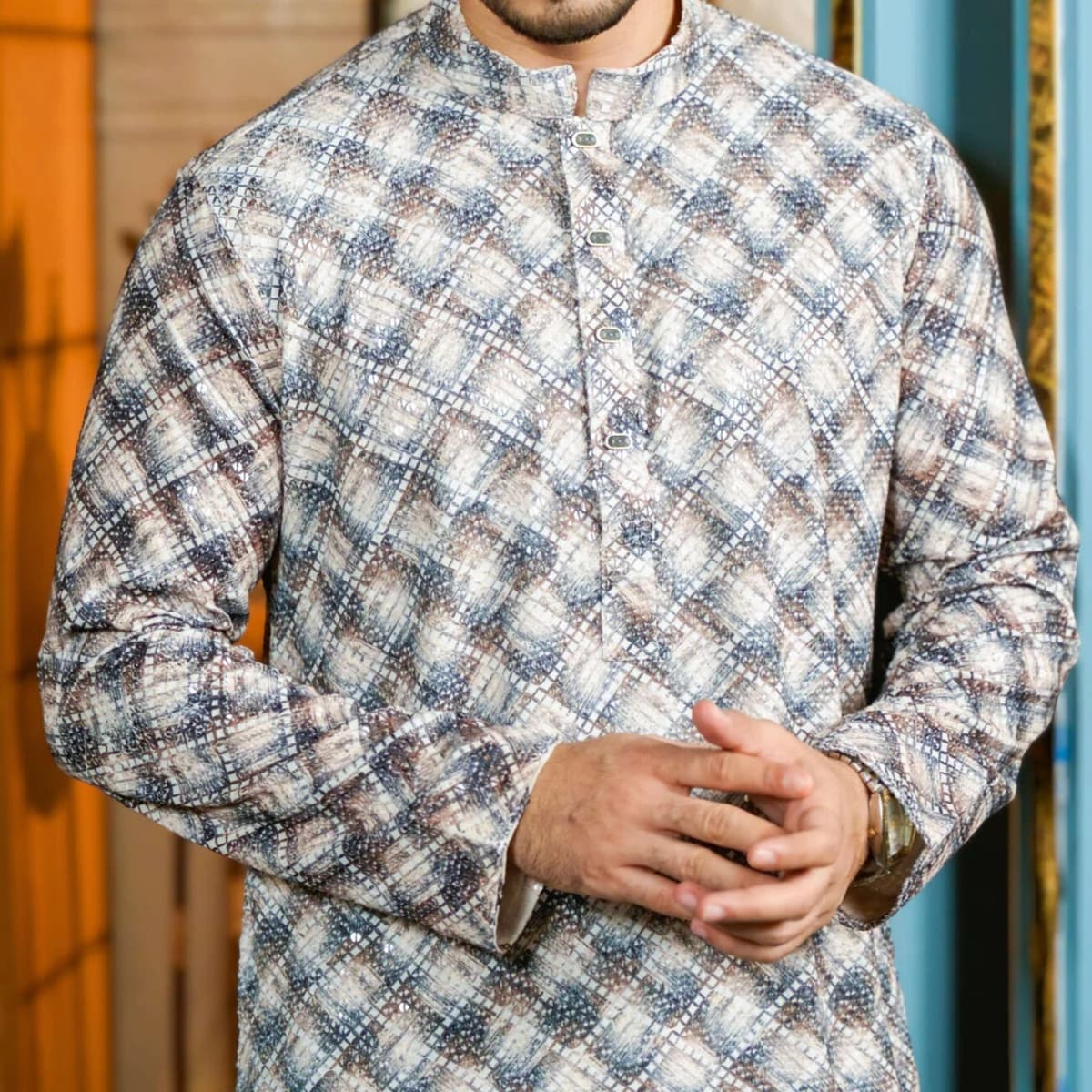 Party Panjabi — Naby Blue